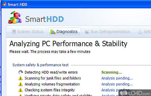 Advanced SmartCheck Screenshot