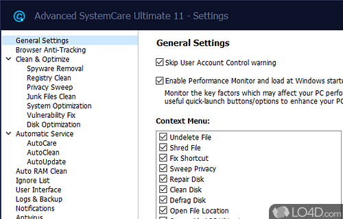 The Program Deactivator - Screenshot of Advanced SystemCare Ultimate