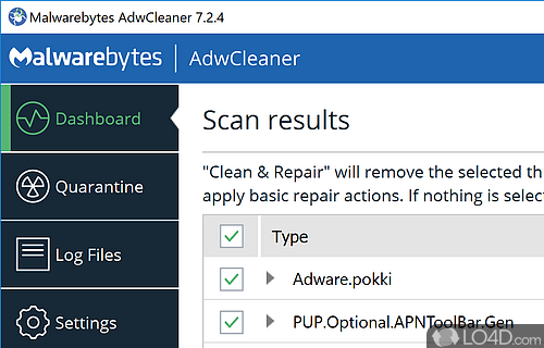 Close all running utilities and restart the computer to complete the process - Screenshot of AdwCleaner
