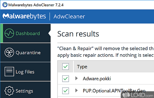 AdwCleaner Screenshot