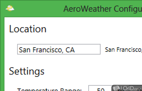 aeroweather for windows 10