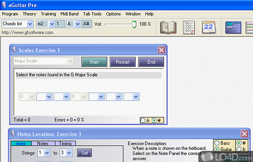 aGuitar Pro Screenshot
