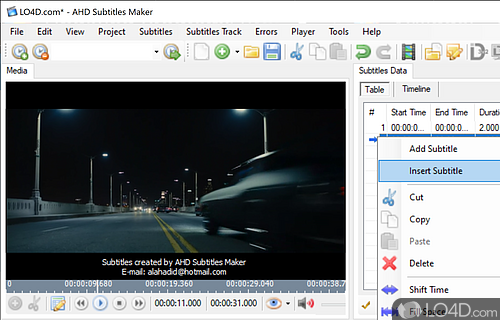 AHD Subtitles Maker Pro Screenshot