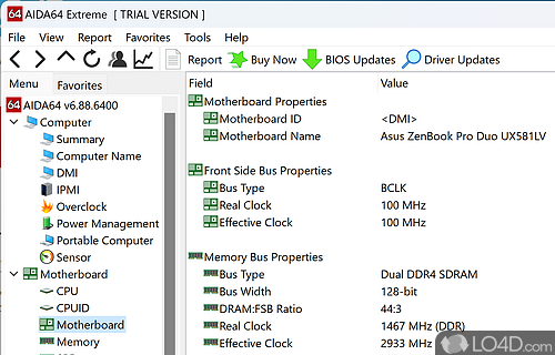 Configure program settings - Screenshot of AIDA64 Extreme