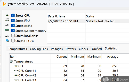 Designed for System information, Diagnostics, and Network Auditing - Screenshot of AIDA64 Extreme