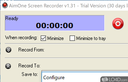 AimOne Screen Recorder Screenshot