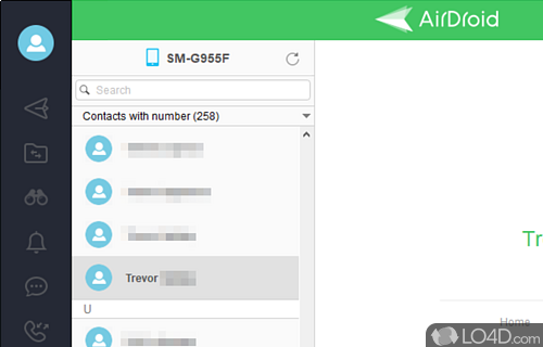 Files - Screenshot of AirDroid