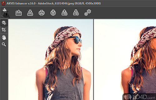 Screenshot of AKVIS Enhancer - Enhance the quality of RAW and common images