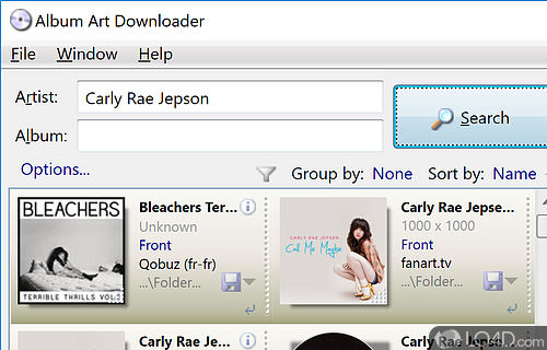 Practical solution specially intended for those who want to find - Screenshot of Album Art Downloader