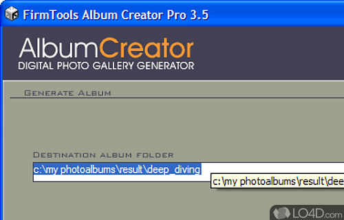 Album Creator Pro screenshot