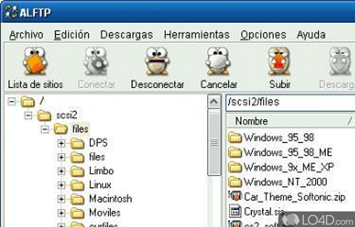 ALFTP Screenshot