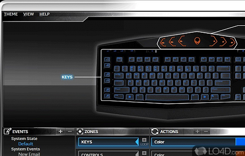 Alienware Command Center Screenshot