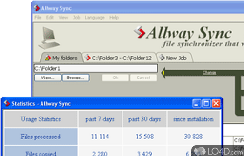 Allway Sync Screenshot