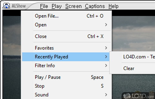 Play video files - Screenshot of ALShow