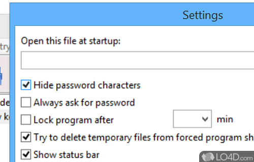 Alternate Password DB Screenshot