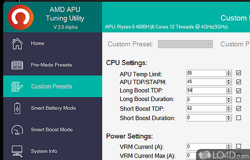 AMD APU Tuning Utility Download