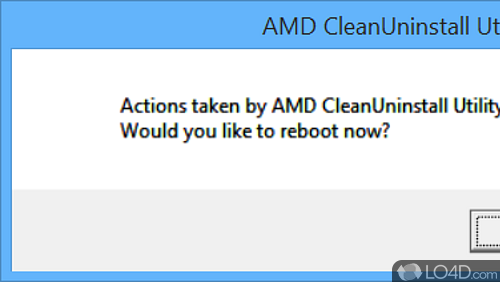 AMD Clean Uninstall Utility Screenshot