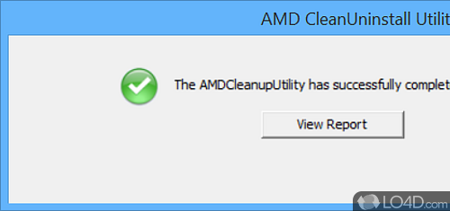 AMD Clean Uninstall Utility Screenshot