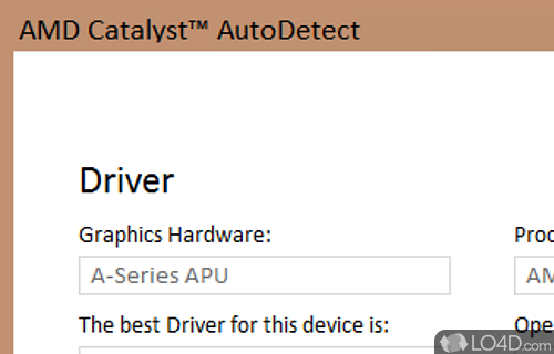 Screenshot of AMD Driver Autodetect - Detect and install drivers for AMD video card