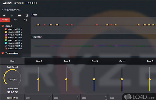 AMD Ryzen Master Screenshot