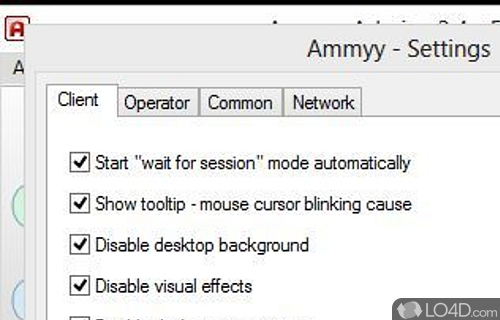 Remote access control for beginners and advanced users - Screenshot of Ammyy Admin