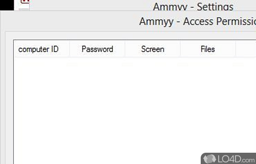 Fast and simple configuration - Screenshot of Ammyy Admin