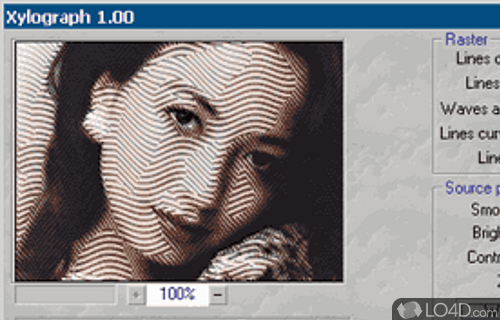 Screenshot of AmphiSoft plugins - 10 Photoshop plugins to create special effects and photo retouch