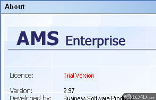 AMS Enterprise Screenshot