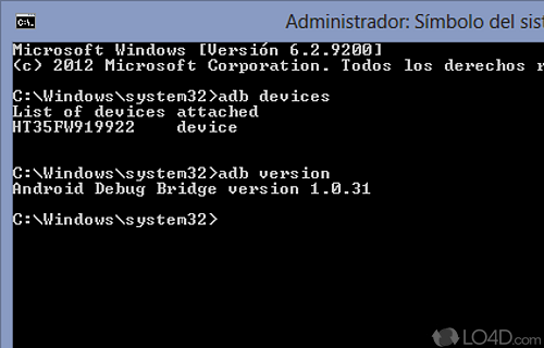 Executar ADB Fastboot abrir o prompt de comando CMD no Windows 10 