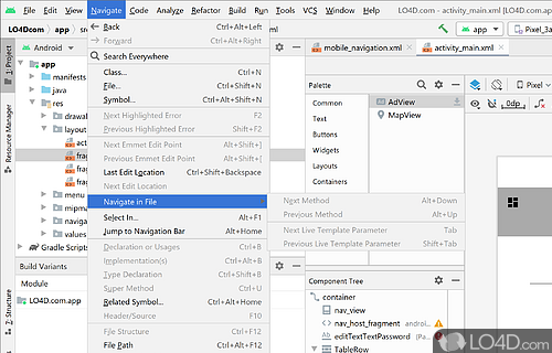 Complete App Development - Screenshot of Android Studio