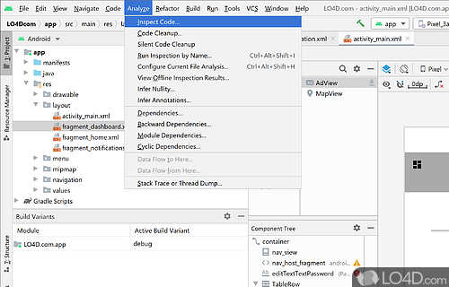 Fast and Free - Screenshot of Android Studio