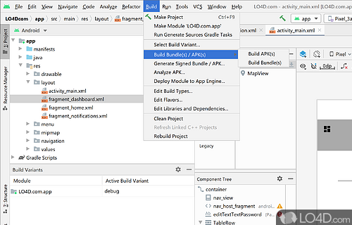 New Android Development Environment Based on IntelliJ IDEA - Screenshot of Android Studio