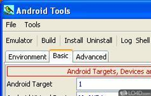 Screenshot of Android Tools - Create, build, emulate and sign Android apps in a jiffy