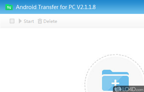 Screenshot of Android Transfer for PC - Install apps on Android and transfer the documents, videos and pictures you need from computer