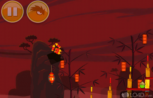 Screenshot of Angry Birds Seasons for Windows - User interface