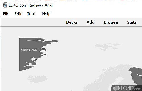 Create memorization cards - Screenshot of Anki