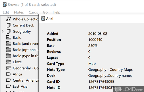 The best flashcard app to learn languages and more - Screenshot of Anki