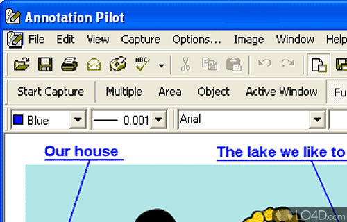 Screenshot of Annotation Pilot - User interface