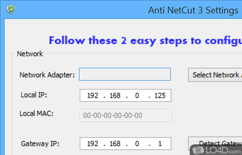 Keep Internet connection constantly up and running - Screenshot of Anti Netcut