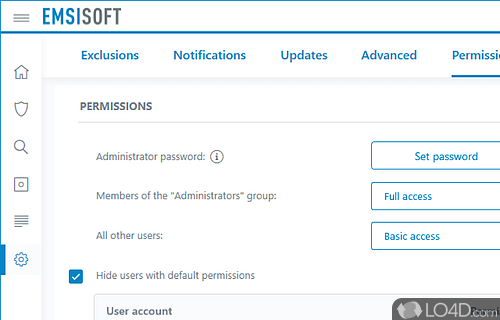Behavior blocker - Screenshot of Emsisoft Anti-Malware