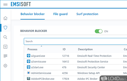 Comprehensive PC protection against viruses, trojans and spyware - Screenshot of Emsisoft Anti-Malware