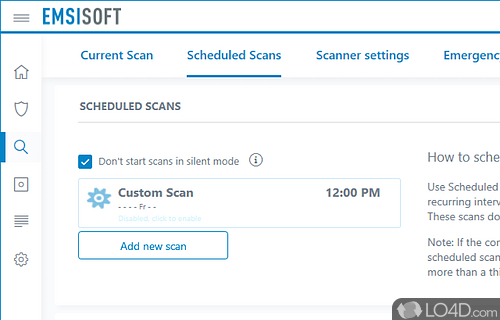 Malware cleaning power - Screenshot of Emsisoft Anti-Malware