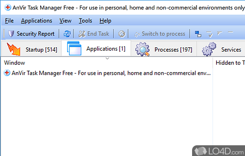 Analyze everything that's active on your system - Screenshot of AnVir Task Manager Free