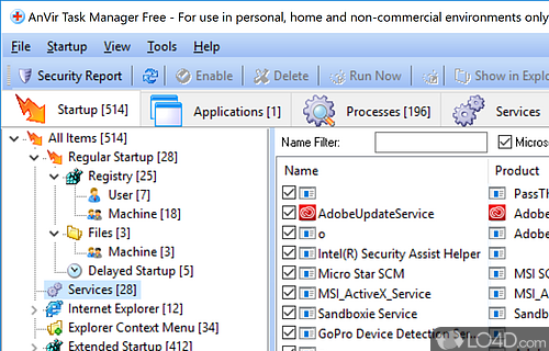 AnVir Task Manager - Screenshot of AnVir Task Manager Free