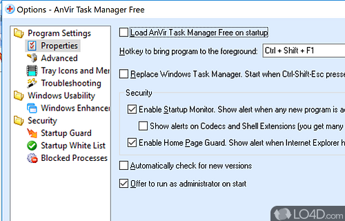 AnVir Task Manager is an impressively complete program that isn't as complicated as it first looks - Screenshot of AnVir Task Manager Free