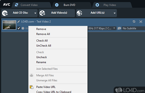 Convert video to almost any format - Screenshot of Any Video Converter
