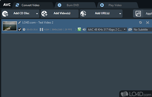 Any Video Converter Screenshot