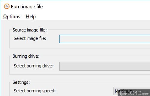 CD / DVD / Blu-ray burning software - Screenshot of AnyBurn