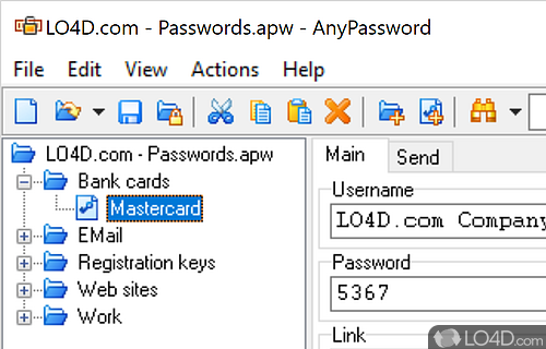 AnyPassword Screenshot