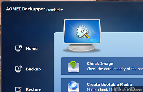 Easy-to-use backup software - Screenshot of AOMEI Backupper